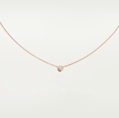 [Love's Uplift]DAMOUR DIAMOND NECKLACE
