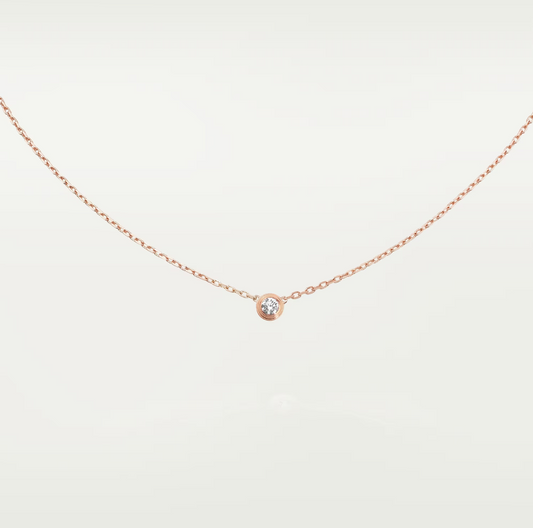 [Love's Uplift]DAMOUR DIAMOND NECKLACE