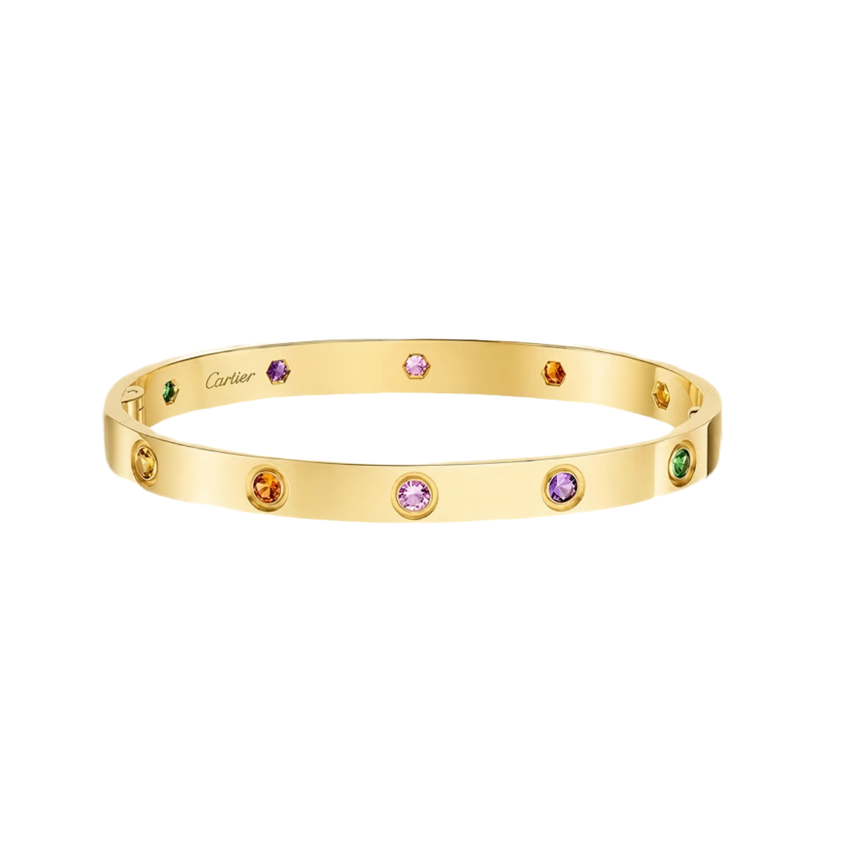 [Love's Uplift]2026 RAINBOW LOVE BRACELET 6.1MM  10 DIAMONDS