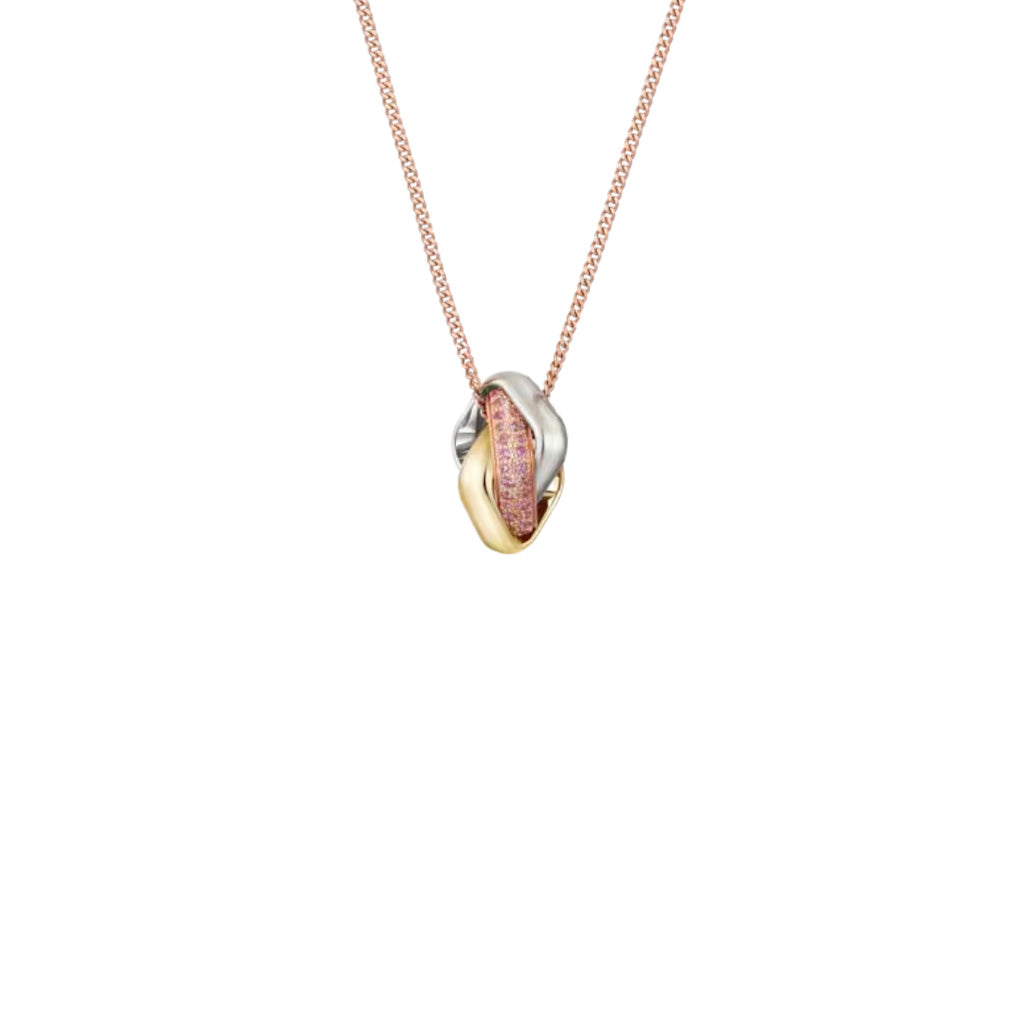 [Love's Uplift]TRINITY CUSHION NECKLACE COLLECTION