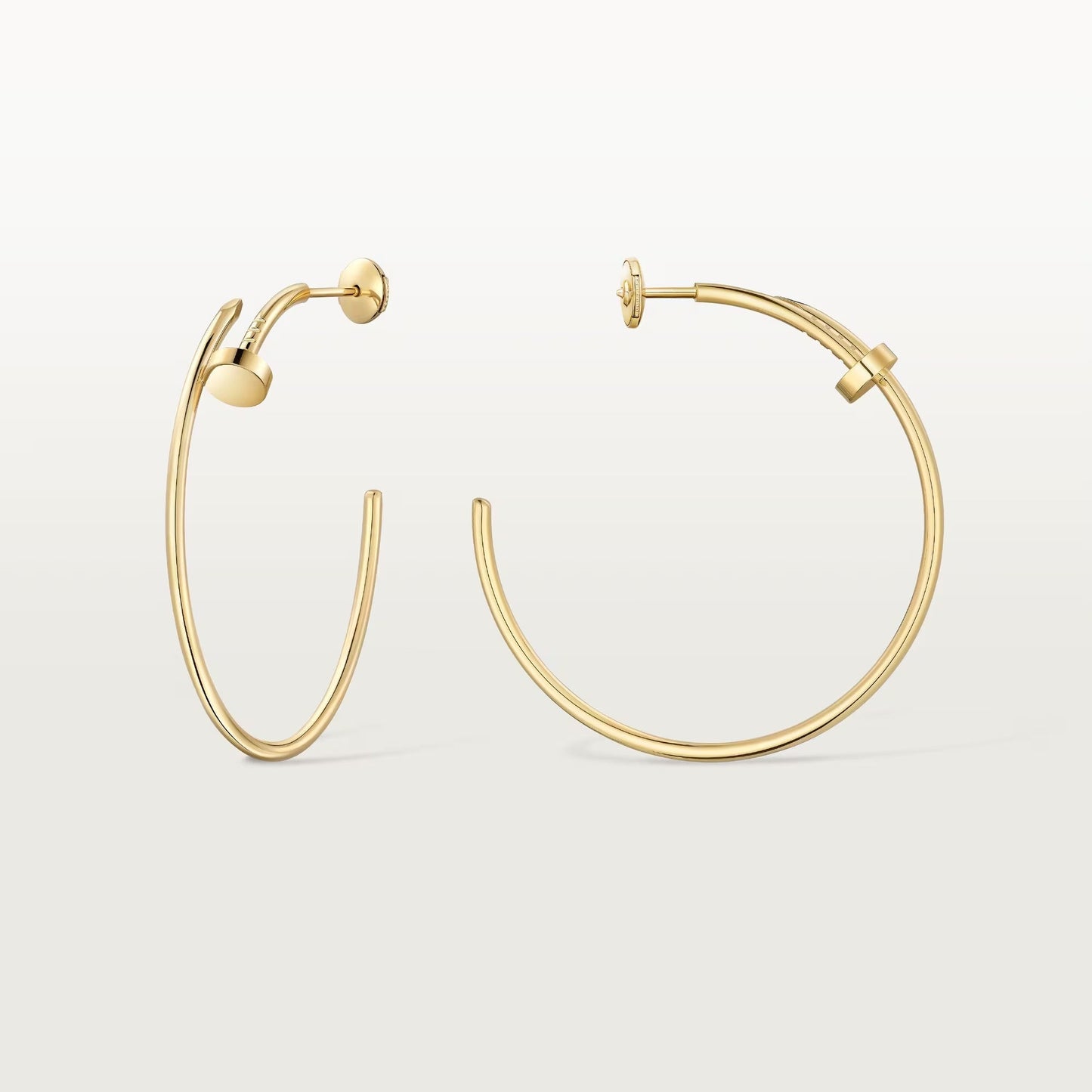 [Love's Uplift]JUSTE NO DIAMOND LARGE EARRINGS