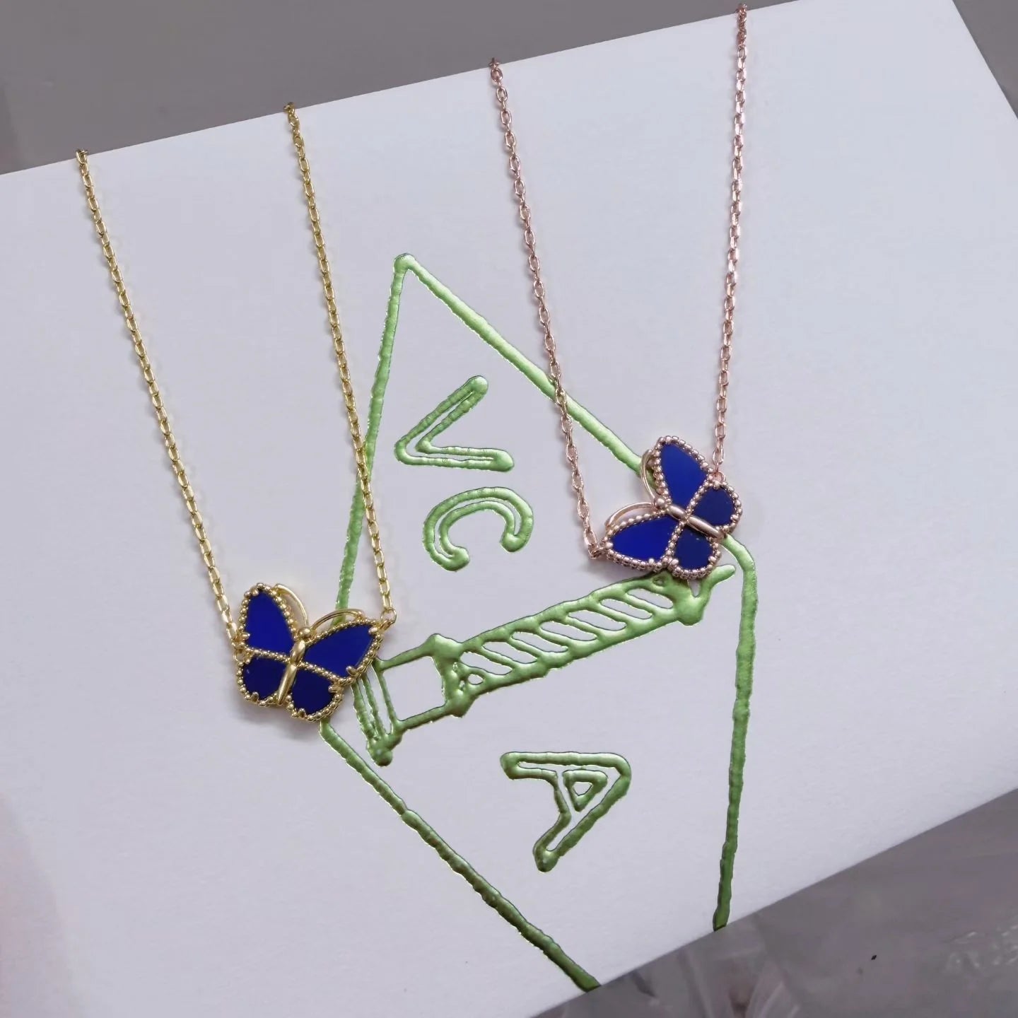 [Love's Uplift] 2026 NEW LUCKY BUTTERFLY 1 MOTIFS NECKLACE