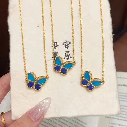 [Love's Uplift] 2026 NEW LUCKY BUTTERFLY 1 MOTIFS NECKLACE