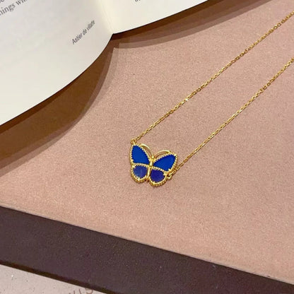 [Love's Uplift] 2026 NEW LUCKY BUTTERFLY 1 MOTIFS NECKLACE