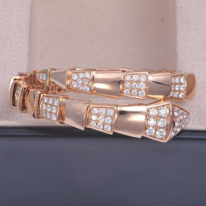 [Love's Uplift]SERPENTI BRACELET PINK GOLD DIAMOND