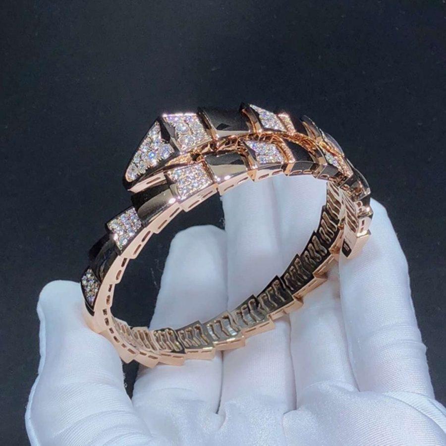 [Love's Uplift]SERPENTI BRACELET PINK GOLD DIAMOND