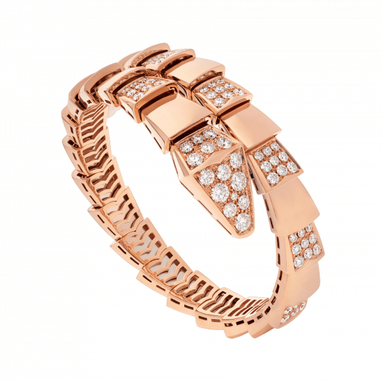 [Love's Uplift]SERPENTI BRACELET PINK GOLD DIAMOND