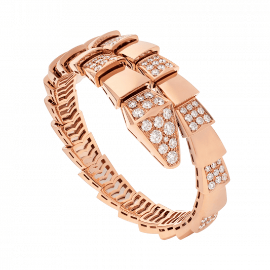 [Love's Uplift]SERPENTI BRACELET PINK GOLD DIAMOND