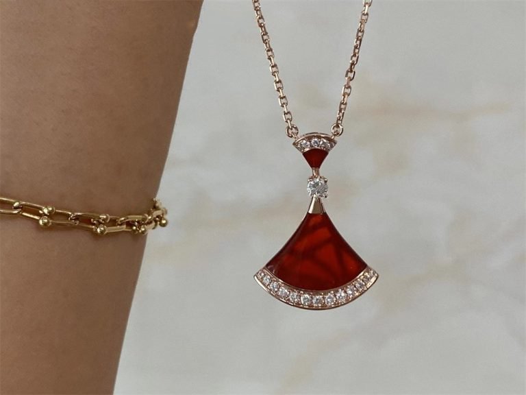 [Love's Uplift]DREAM NECKLACE CARNELIAN DIAMOND