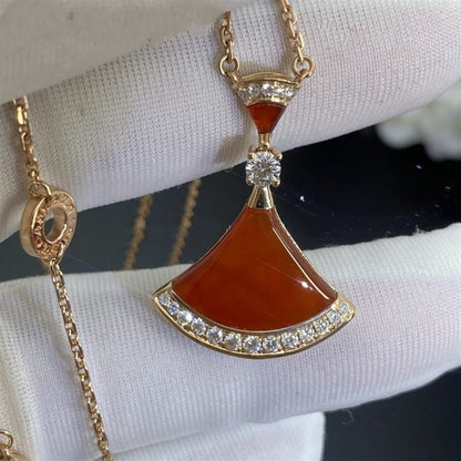 [Love's Uplift]DREAM NECKLACE CARNELIAN DIAMOND