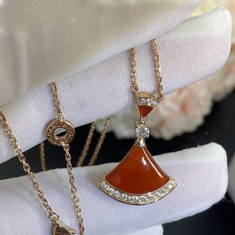 [Love's Uplift]DREAM NECKLACE CARNELIAN DIAMOND