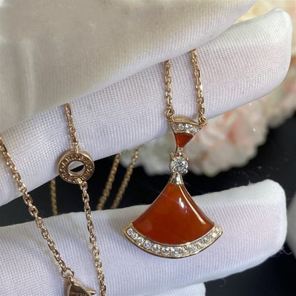 [Love's Uplift]DREAM NECKLACE CARNELIAN DIAMOND