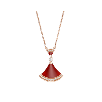 [Love's Uplift]DREAM NECKLACE CARNELIAN DIAMOND