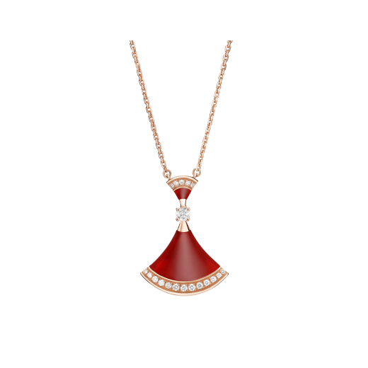 [Love's Uplift]DREAM NECKLACE CARNELIAN DIAMOND