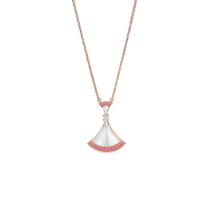[Love's Uplift]DREAM NECKLACE MOP PINK DIAMOND
