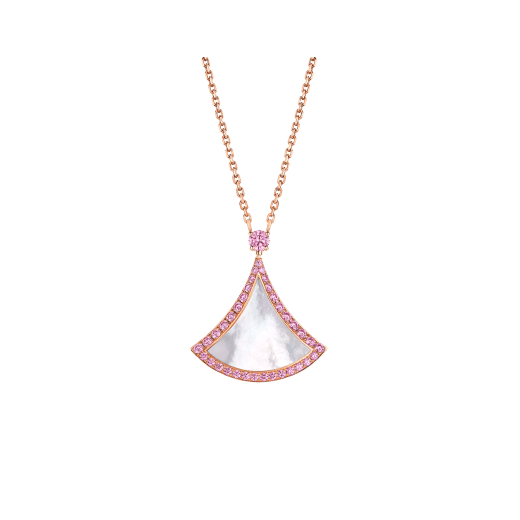 [Love's Uplift]DREAM NECKLACE MOP DIAMOND PINK