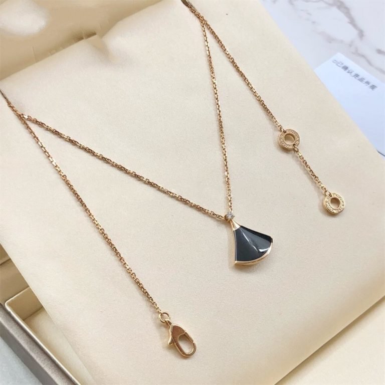 [Love's Uplift]DREAM NECKLACE ONYX 1 DIAMOND