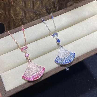 [Love's Uplift]DREAM NECKLACE AGATE SILVER DIAMOND