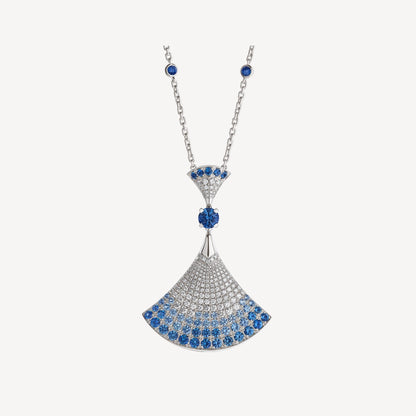 [Love's Uplift]DREAM NECKLACE AGATE SILVER DIAMOND