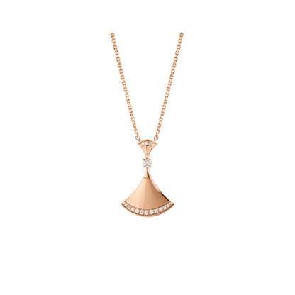 [Love's Uplift]DREAM NECKLACE PINK GOLD DIAMOND