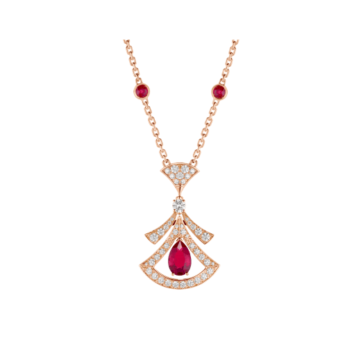 [Love's Uplift]DREAM NECKLACE CARNELIAN DIAMOND PINK GOLD