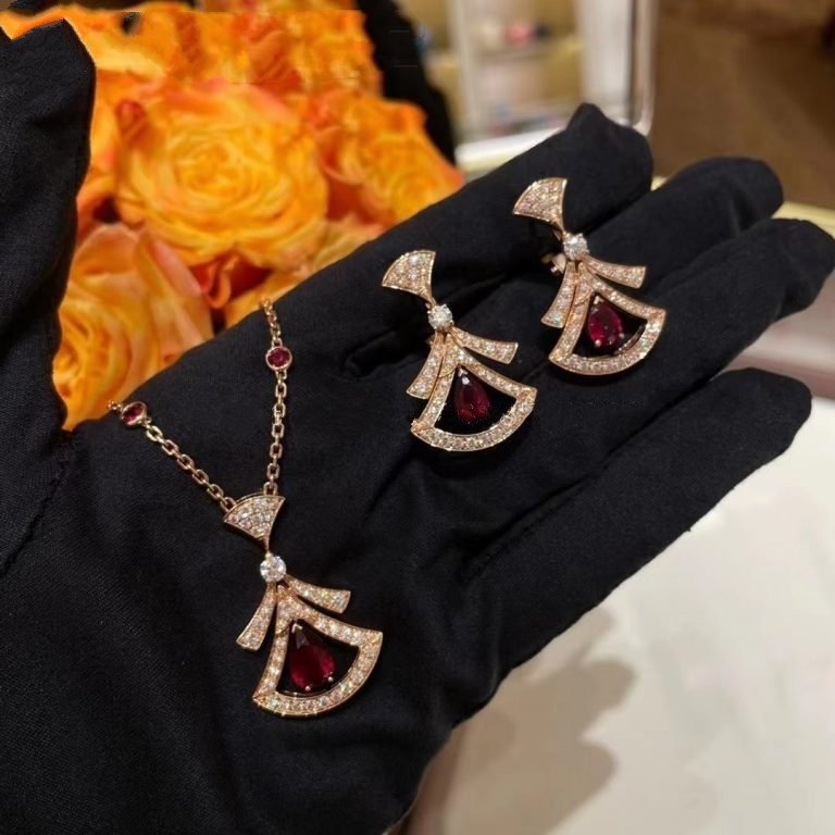 [Love's Uplift]DREAM NECKLACE CARNELIAN DIAMOND PINK GOLD