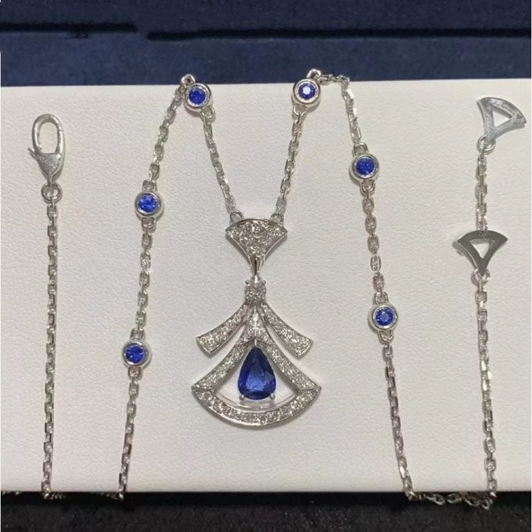[Love's Uplift]DREAM NECKLACE AGATE DIAMOND SILVER