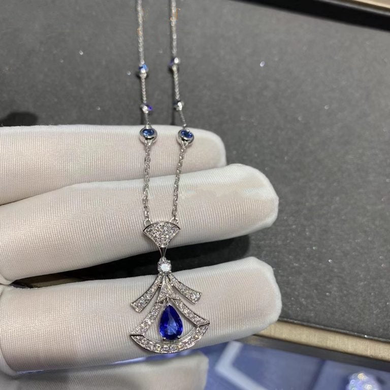 [Love's Uplift]DREAM NECKLACE AGATE DIAMOND SILVER