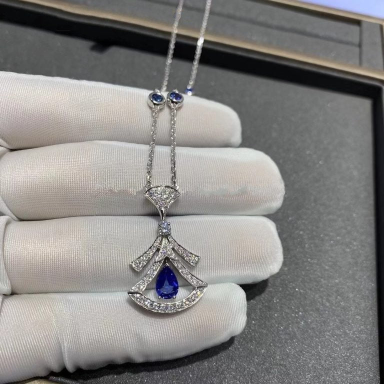 [Love's Uplift]DREAM NECKLACE AGATE DIAMOND SILVER