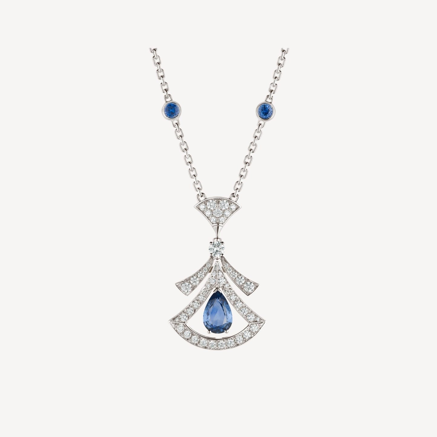 [Love's Uplift]DREAM NECKLACE AGATE DIAMOND SILVER