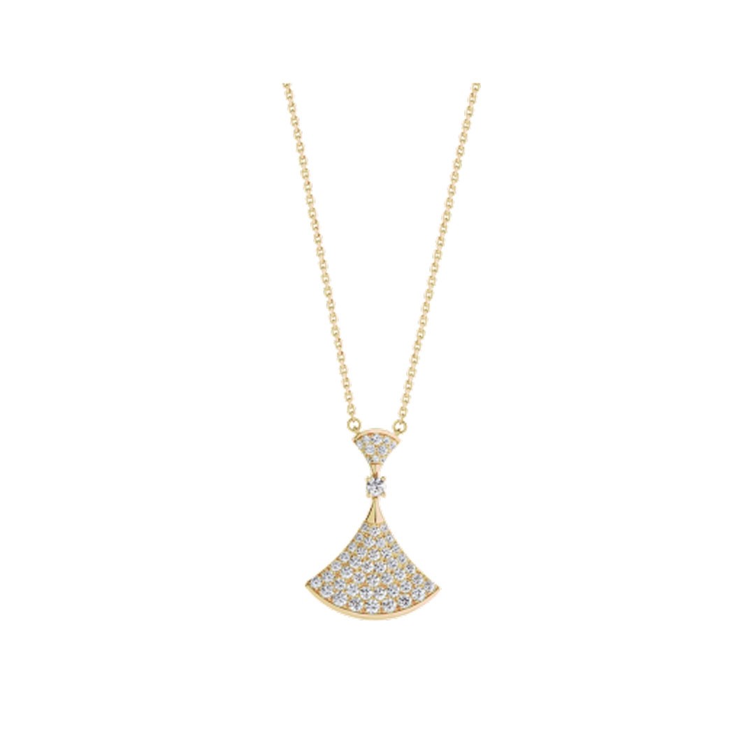 [Love's Uplift]DREAM NECKLACE GOLD FULL DIAMOND