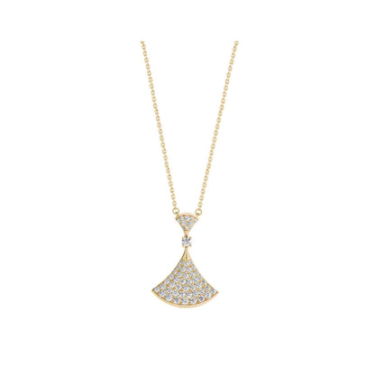 [Love's Uplift]DREAM NECKLACE GOLD FULL DIAMOND
