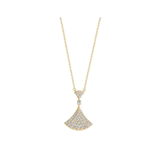 [Love's Uplift]DREAM NECKLACE GOLD FULL DIAMOND
