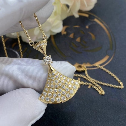 [Love's Uplift]DREAM NECKLACE GOLD FULL DIAMOND