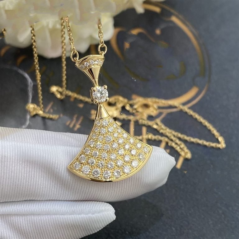 [Love's Uplift]DREAM NECKLACE GOLD FULL DIAMOND
