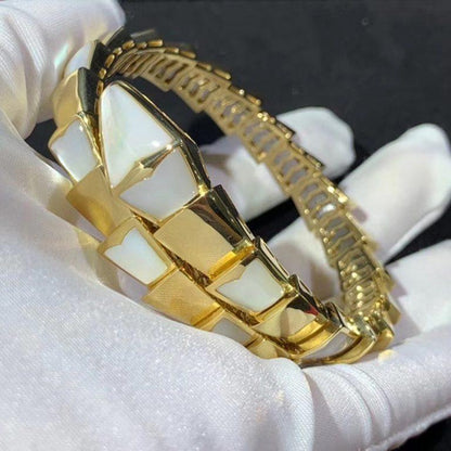 [Love's Uplift]SERPENTI BRACELET MOP GOLD