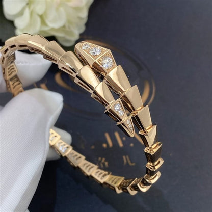 [Love's Uplift]SERPENTI BRACELET DIAMONDS PINK GOLD