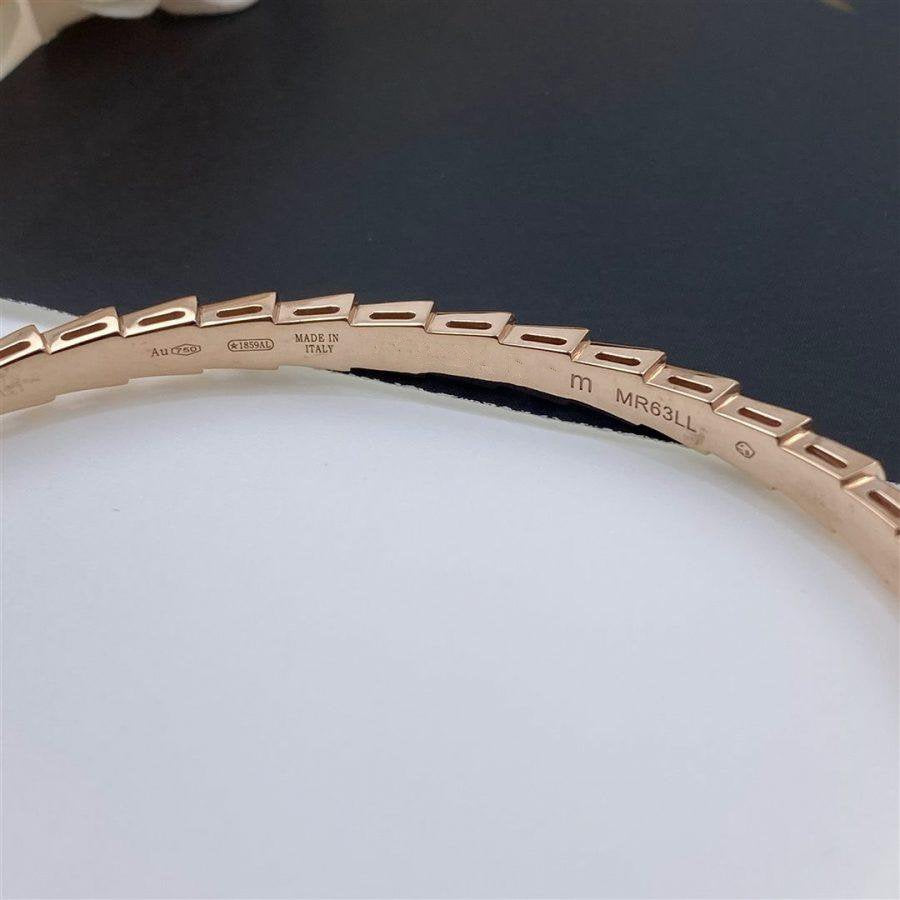 [Love's Uplift]SERPENTI BRACELET PINK GOLD MOP DIAMOND