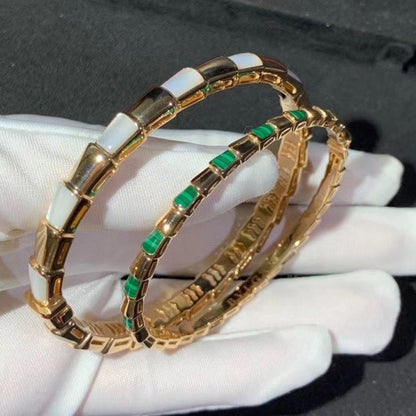 [Love's Uplift]SERPENTI BRACELET PINK GOLD MOP