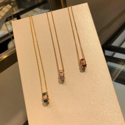 [Love's Uplift]SERPENTI PEDANT DIAMOND NECKLACE