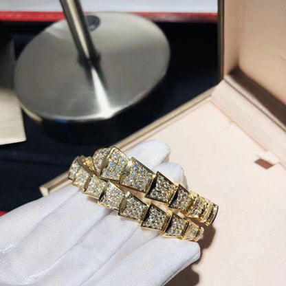 [Love's Uplift]SERPENTI BRACELET 8MM GOLD DIAMOND