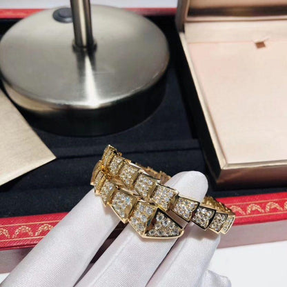 [Love's Uplift]SERPENTI BRACELET 8MM GOLD DIAMOND