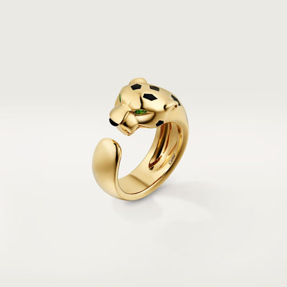 [Love's Uplift]PANTHERE SPOTTED MEDIUM RING