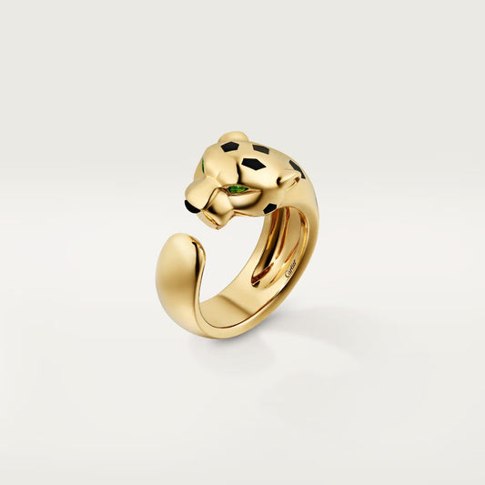[Love's Uplift]PANTHERE SPOTTED MEDIUM RING