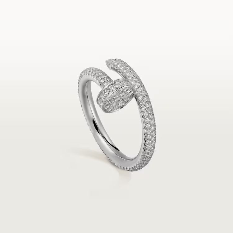[Love's Uplift]JUSTE RING 2.6MM FULL DIAMOND