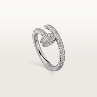 [Love's Uplift]JUSTE RING 2.6MM FULL DIAMOND