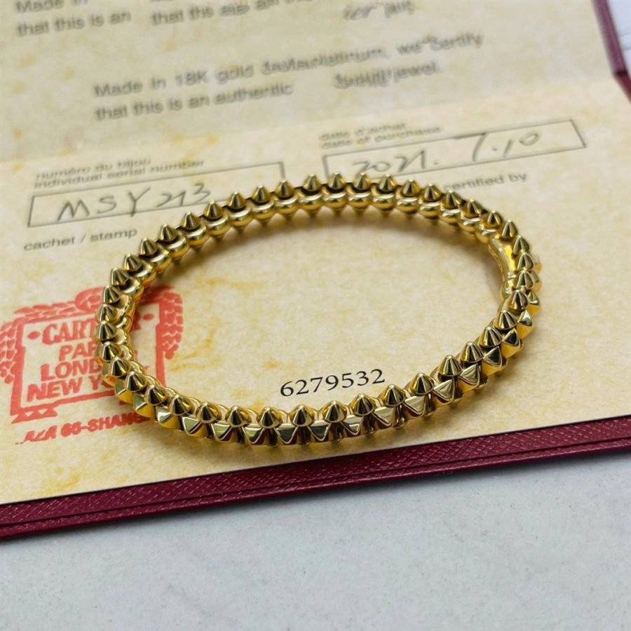 [Love's Uplift]CLASH GOLD BRACELET