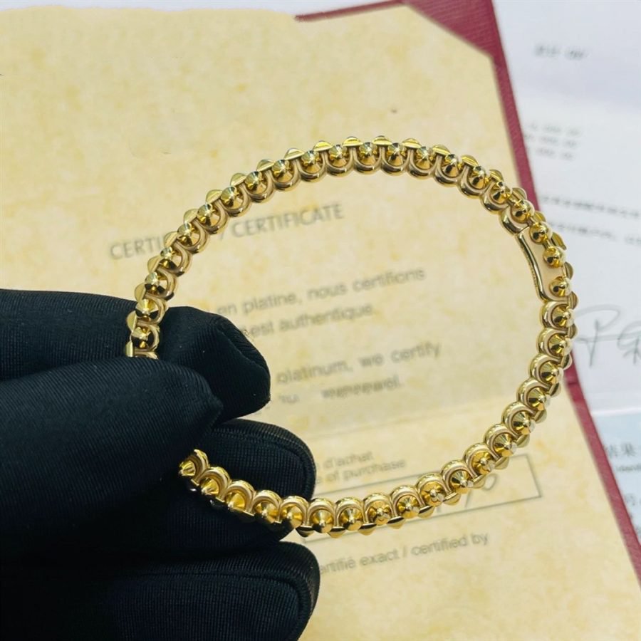 [Love's Uplift]CLASH GOLD BRACELET