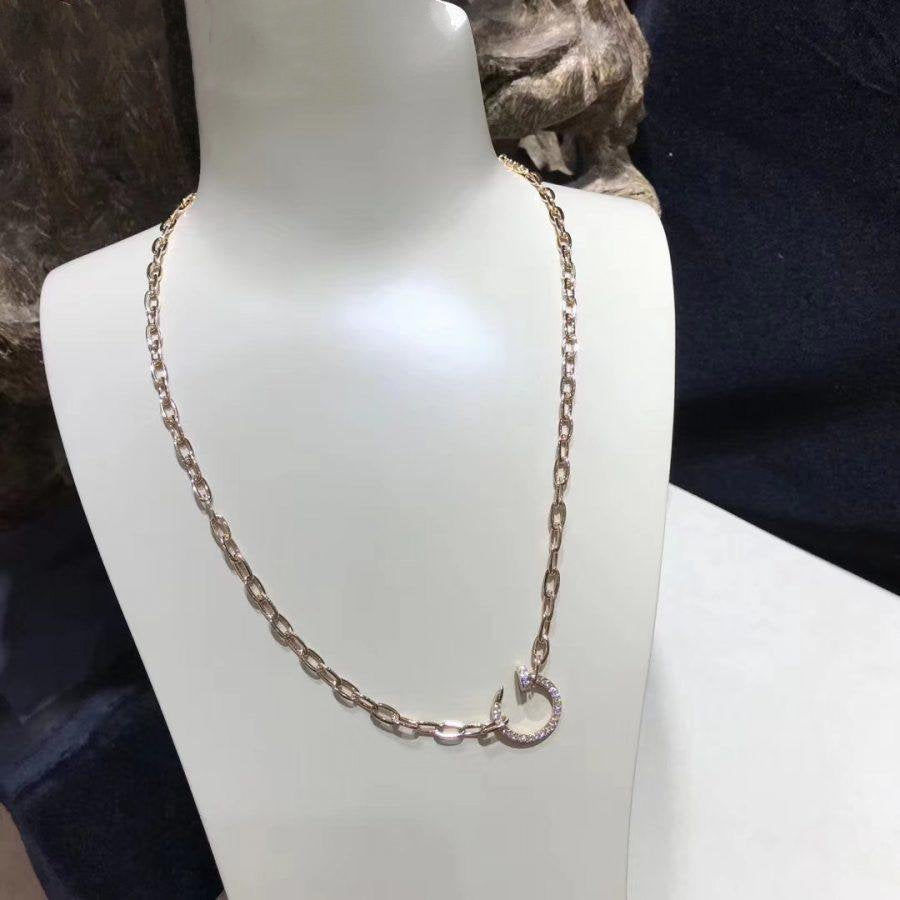 [Love's Uplift]JUSTE NECKLACE FULL DIAMONDS