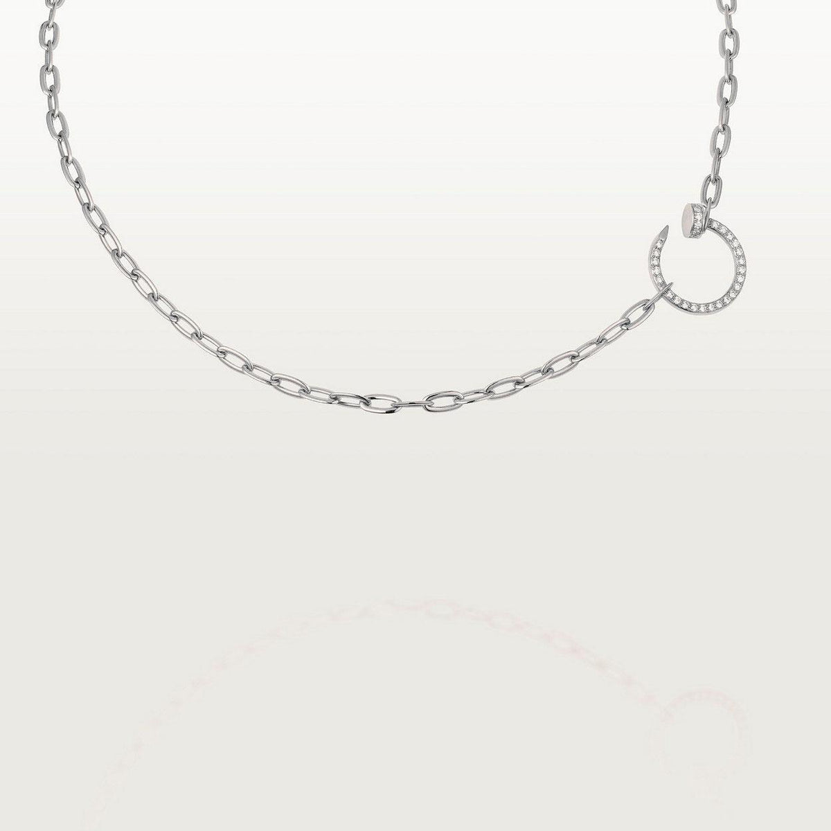 [Love's Uplift]JUSTE NECKLACE FULL DIAMONDS